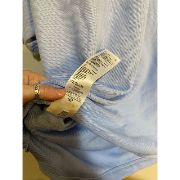 Tommy Bahama IslandZone Emfielder 2.0 Polo Shirt - Light Sky Hthr, Sz XL, MP $99 - Picture 7 of 13